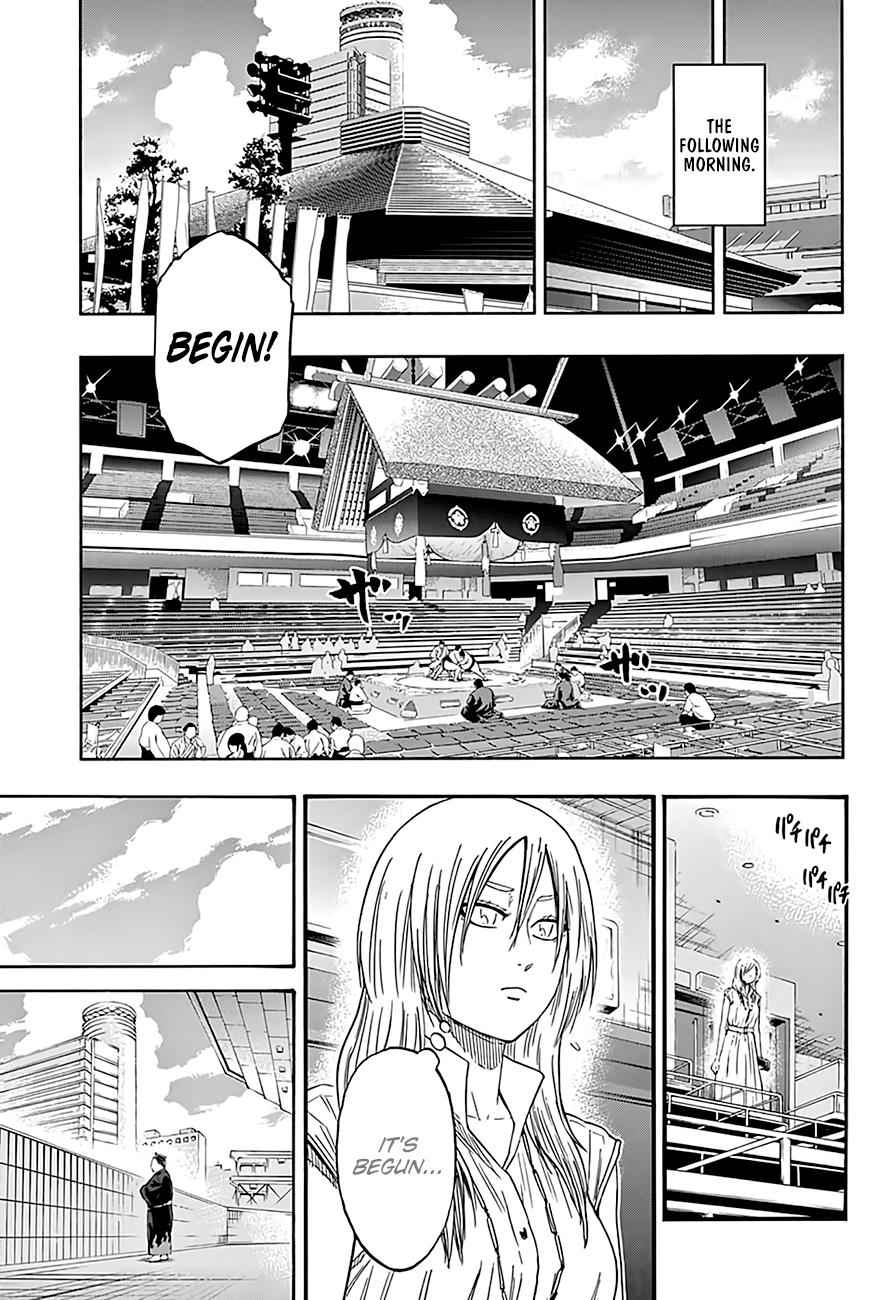 Hinomaru Sumo Chapter 192 Page 14