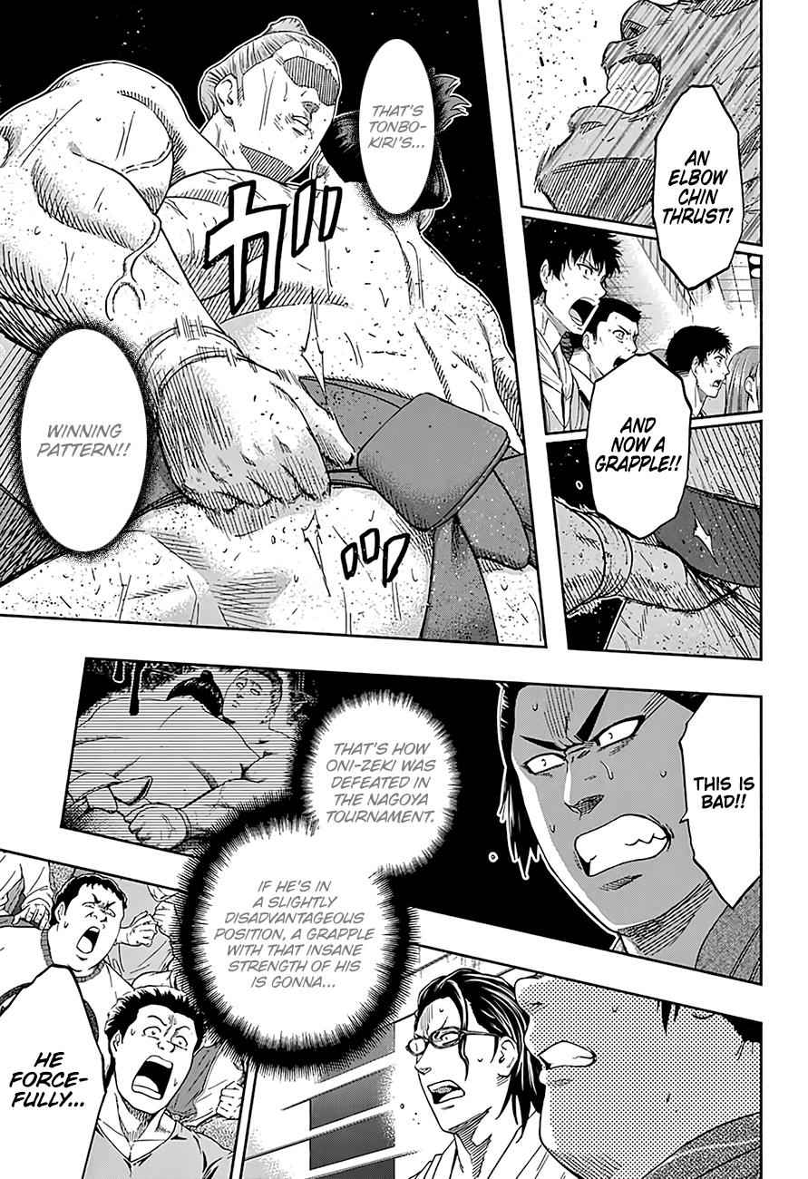 Hinomaru Sumo Chapter 185 Page 7