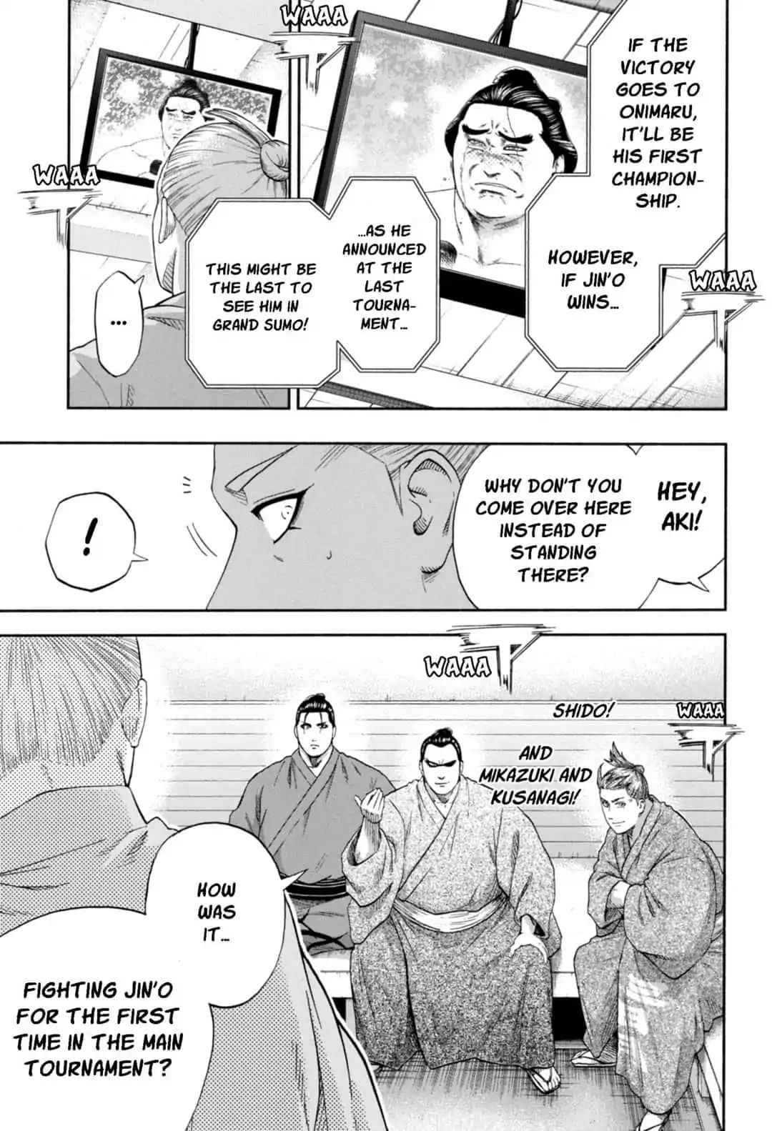 Hinomaru Sumo Chapter 247 Page 7