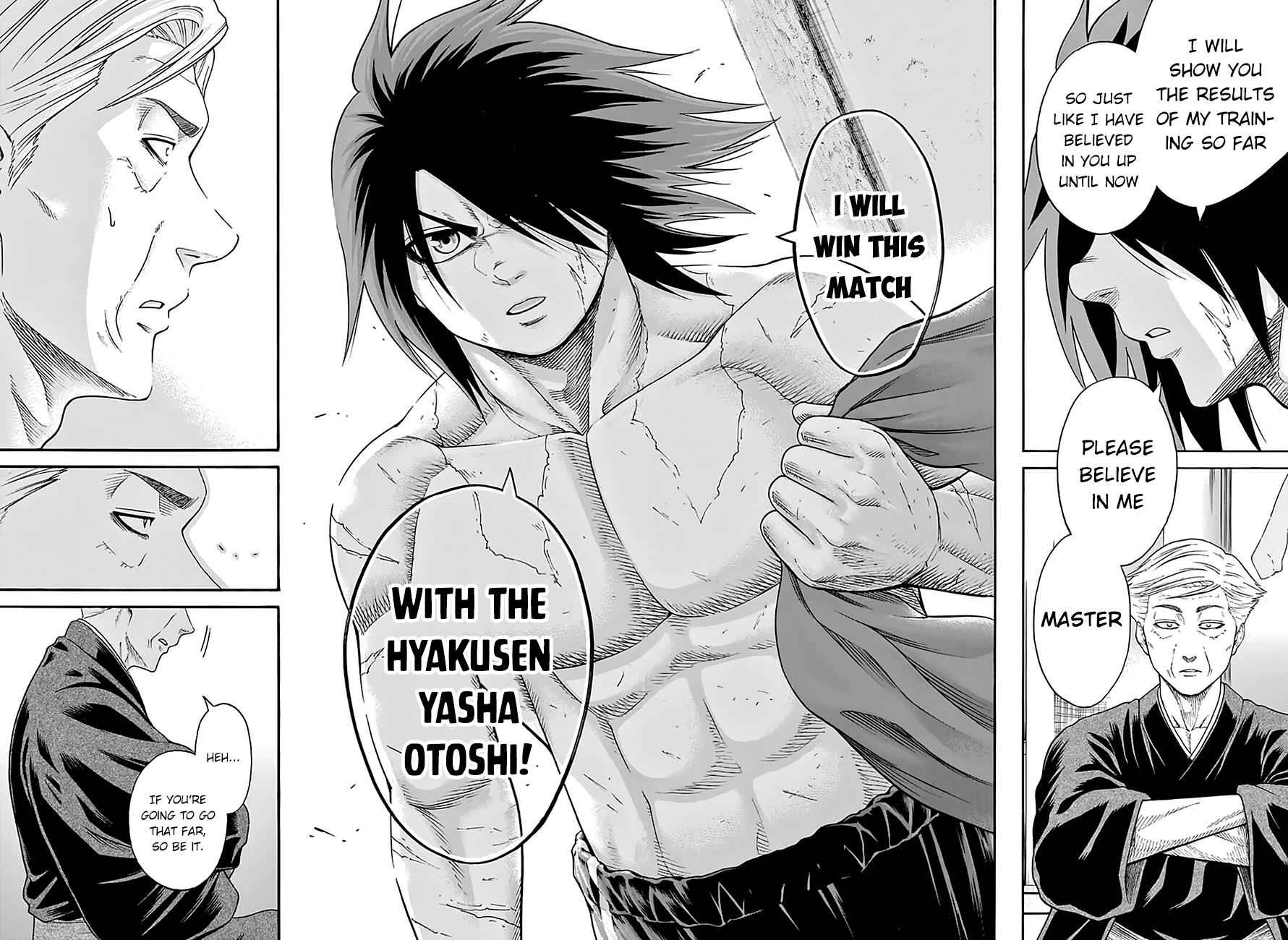 Hinomaru Sumo Chapter 85 Page 15
