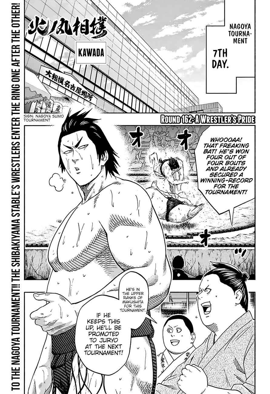 Hinomaru Sumo Chapter 162 Page 2