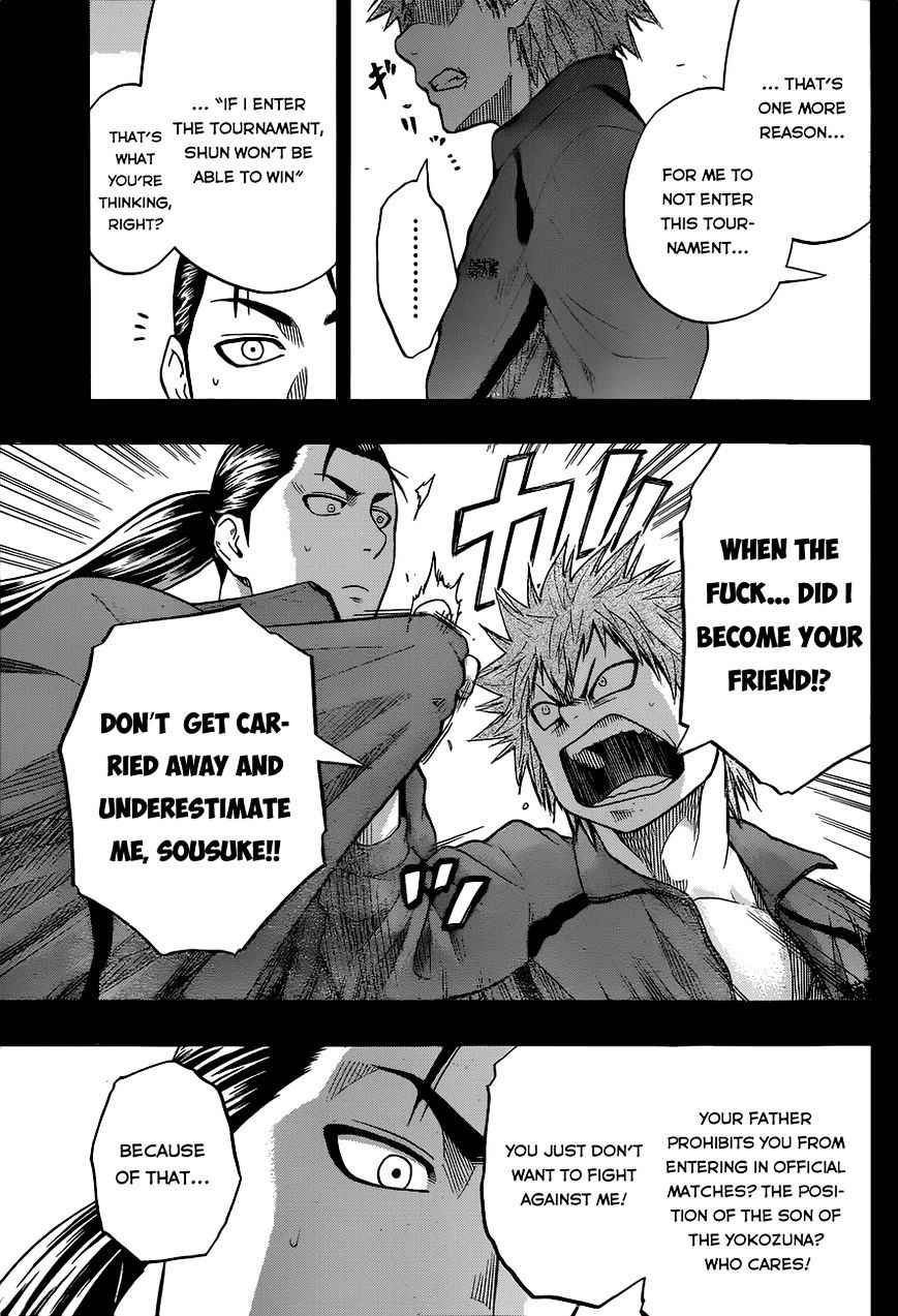 Hinomaru Sumo Chapter 21 Page 9