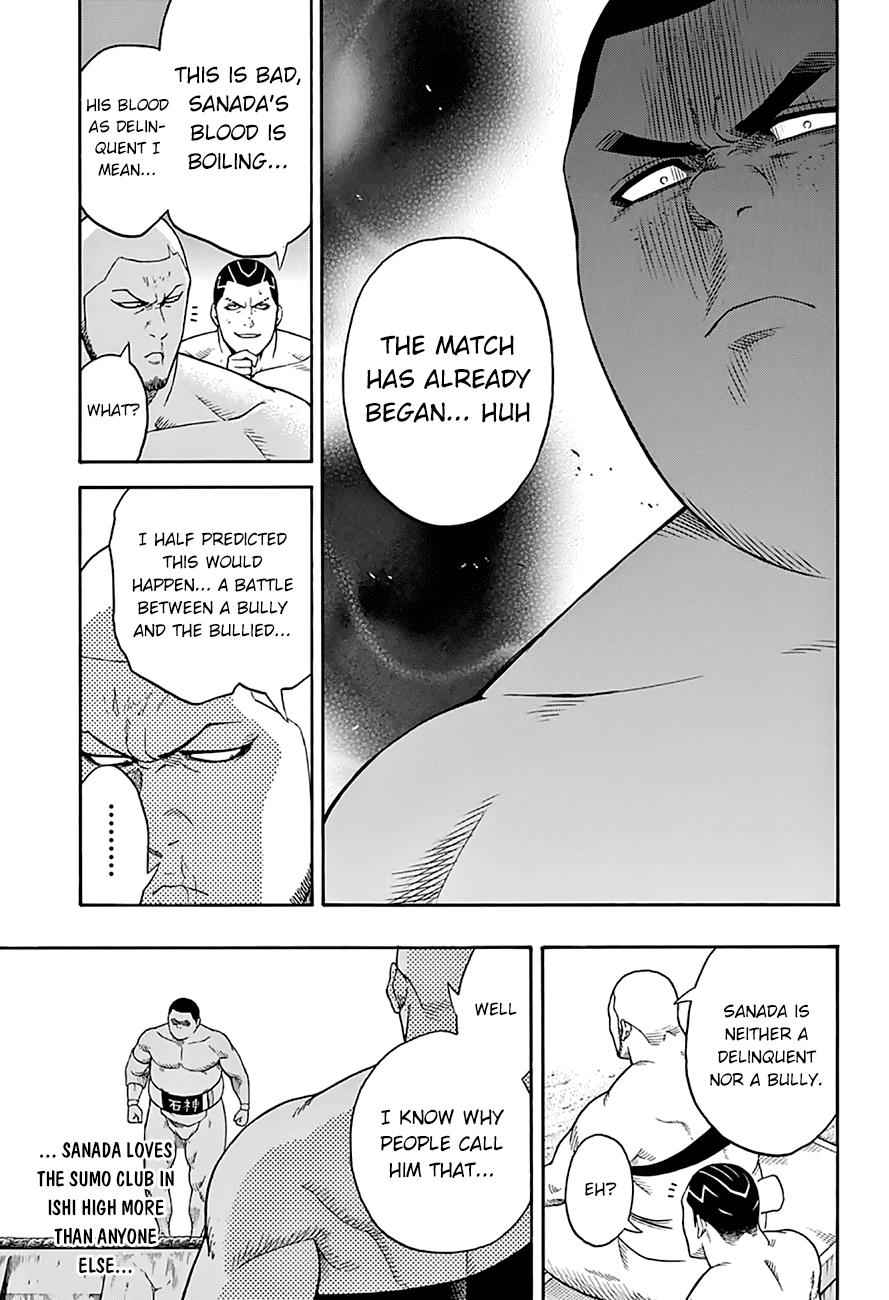Hinomaru Sumo Chapter 60 Page 14