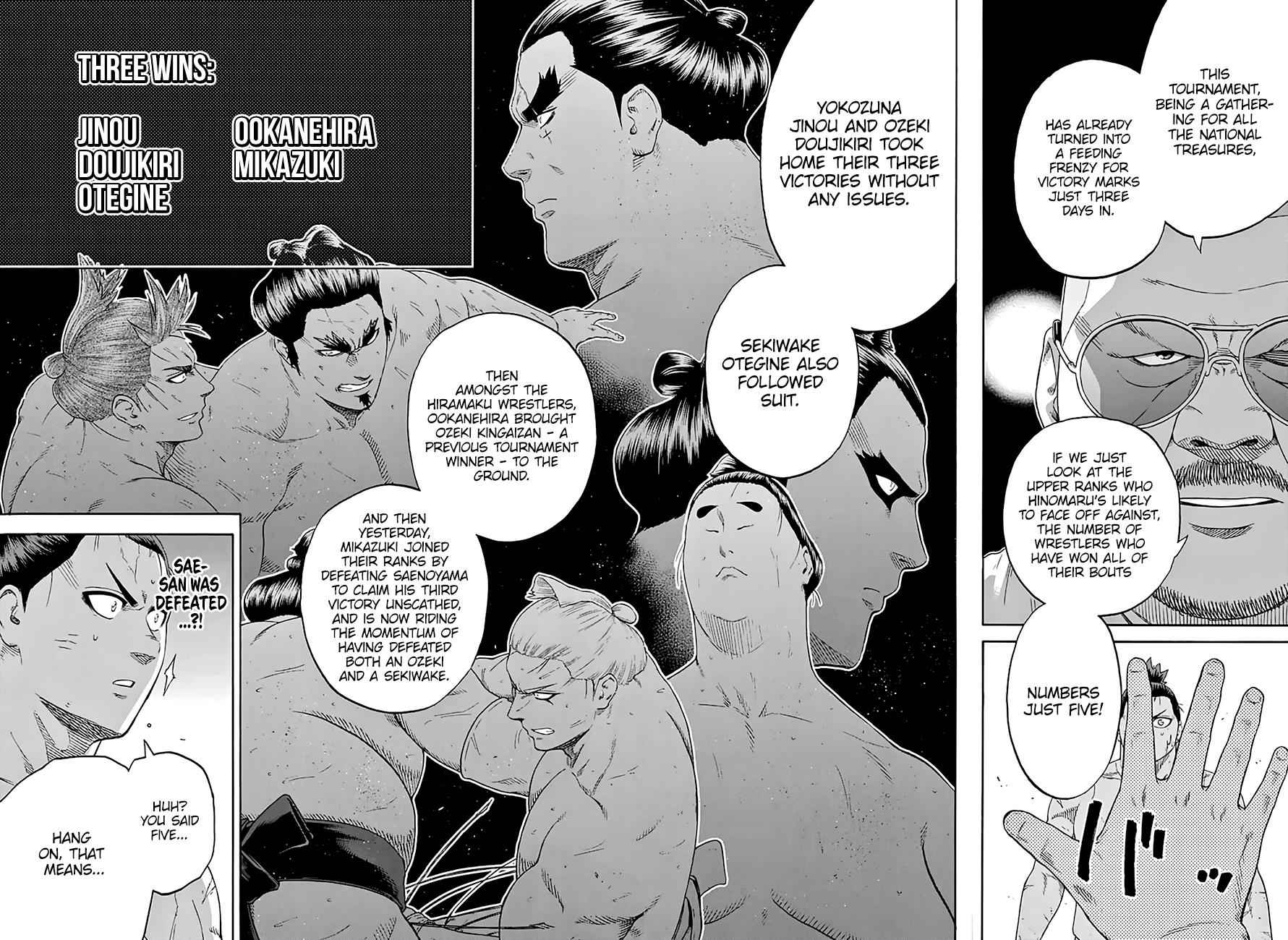 Hinomaru Sumo Chapter 206 Page 7