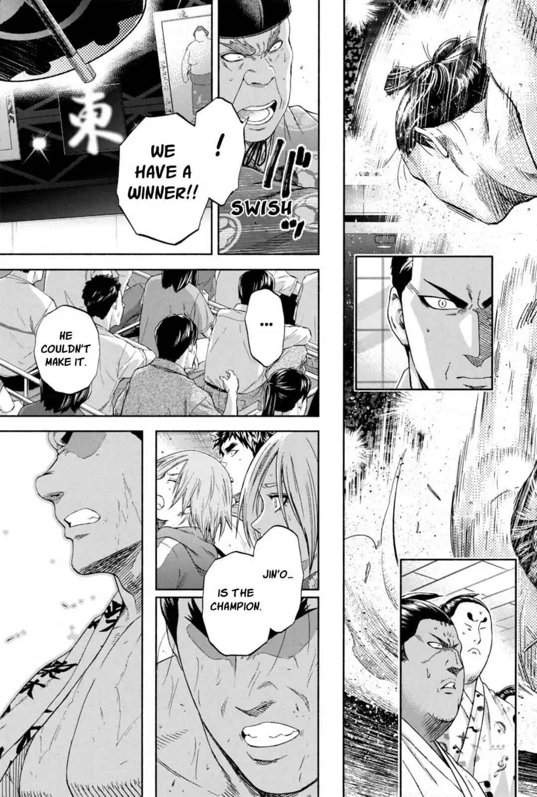 Hinomaru Sumo Chapter 244 Page 10