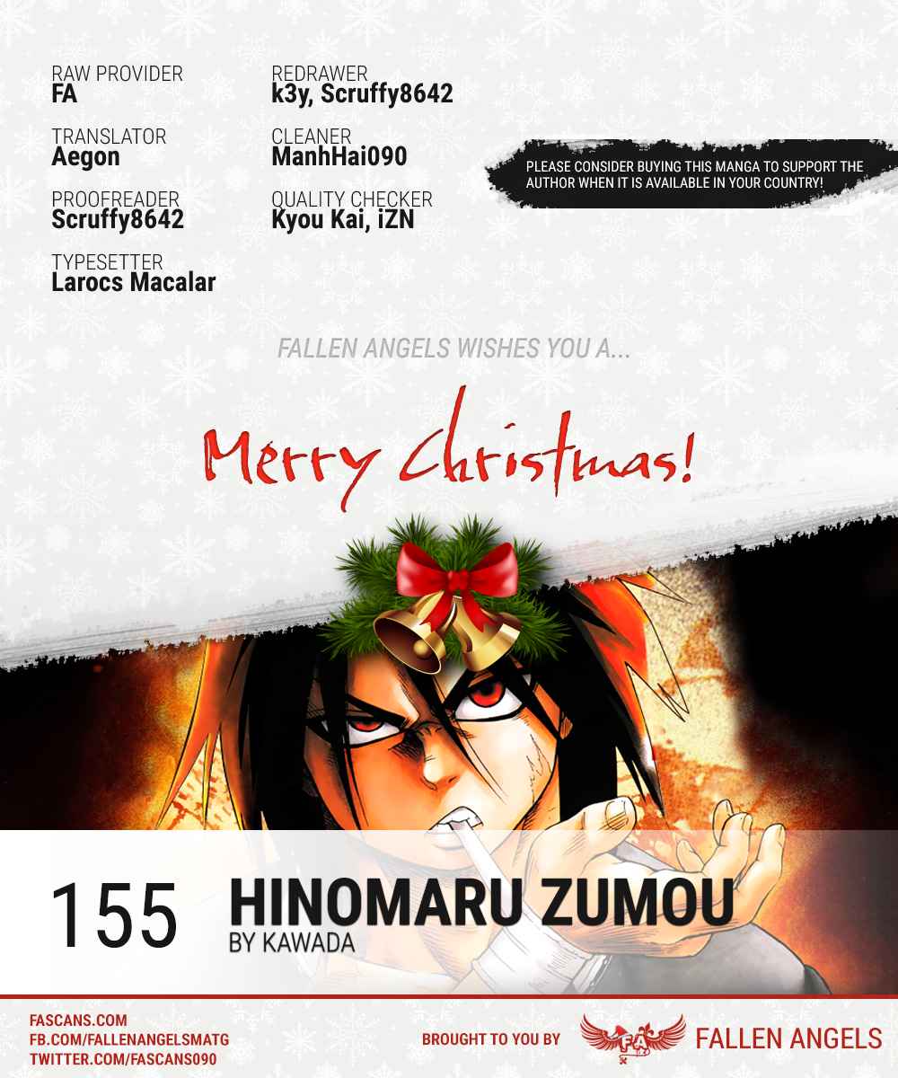 Hinomaru Sumo Chapter 155 Page 1