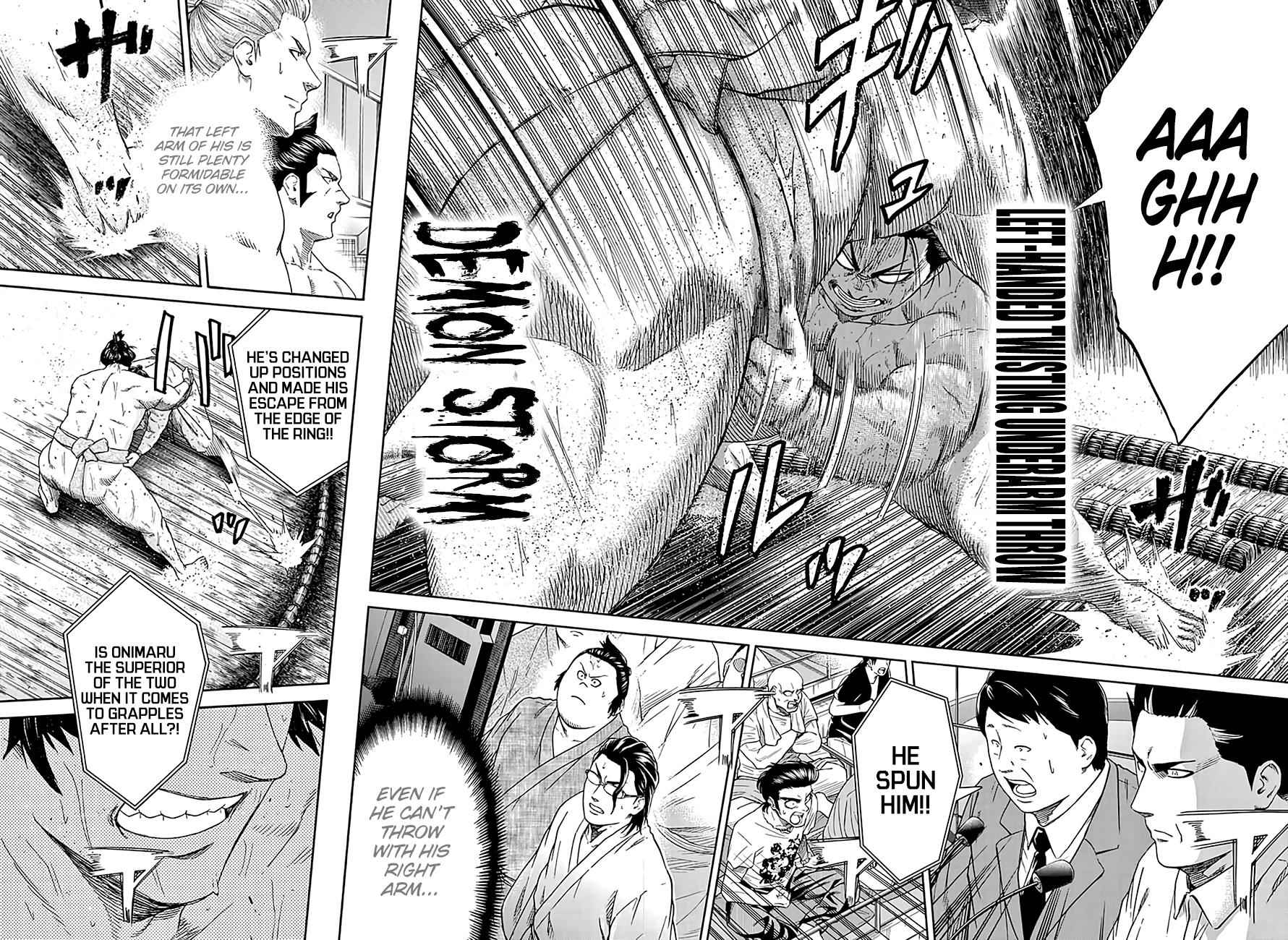 Hinomaru Sumo Chapter 195 Page 3