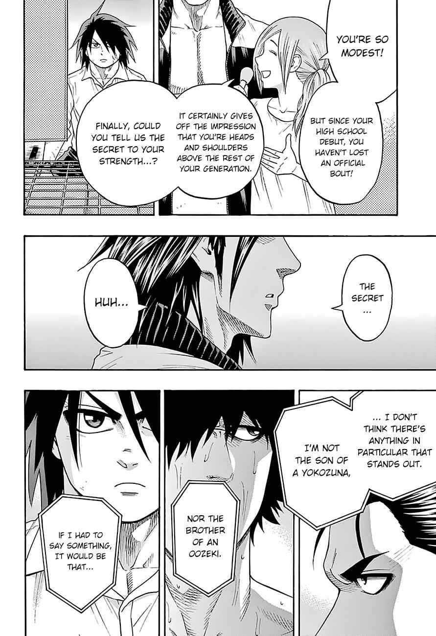 Hinomaru Sumo Chapter 90 Page 13