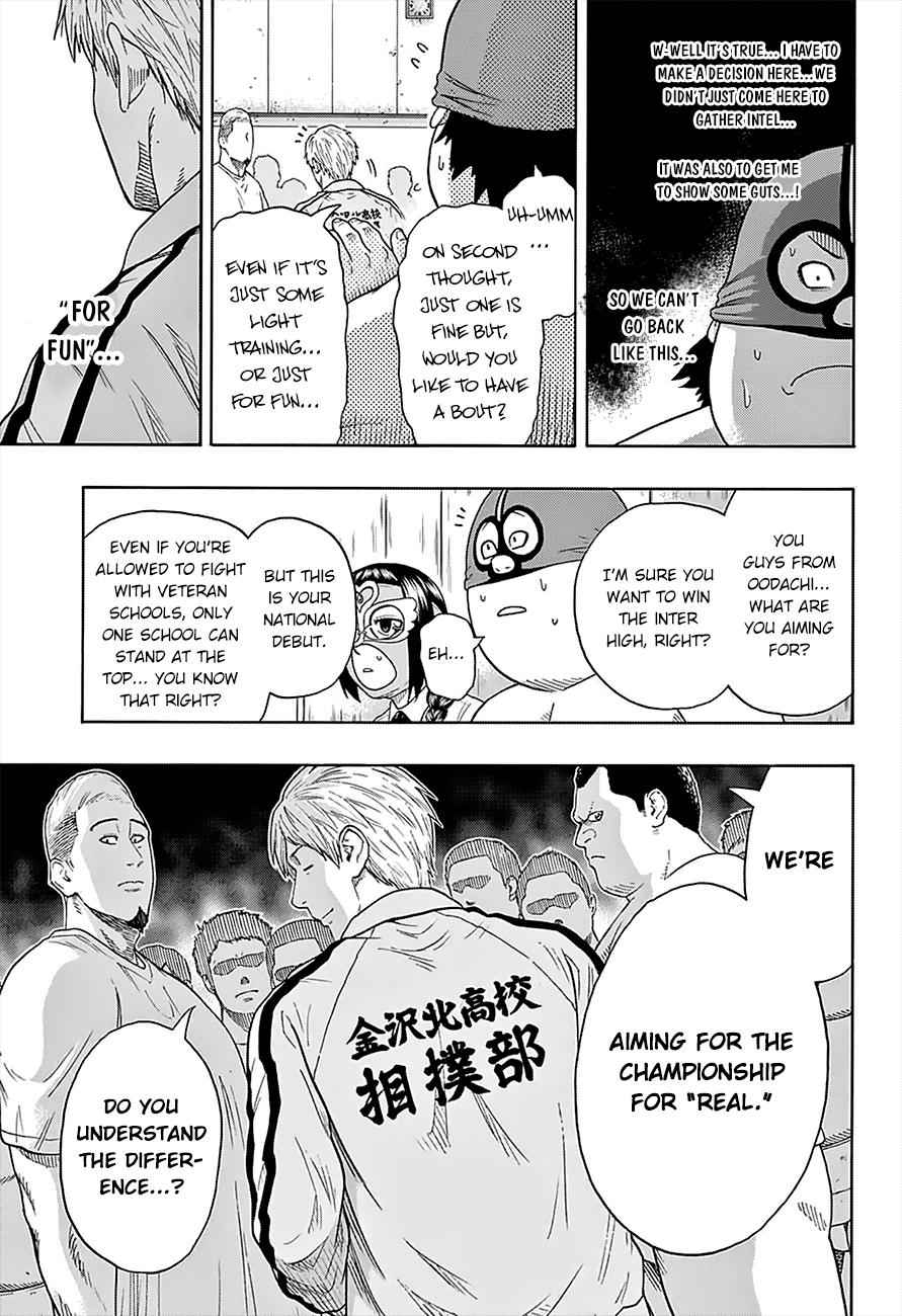 Hinomaru Sumo Chapter 88 Page 10