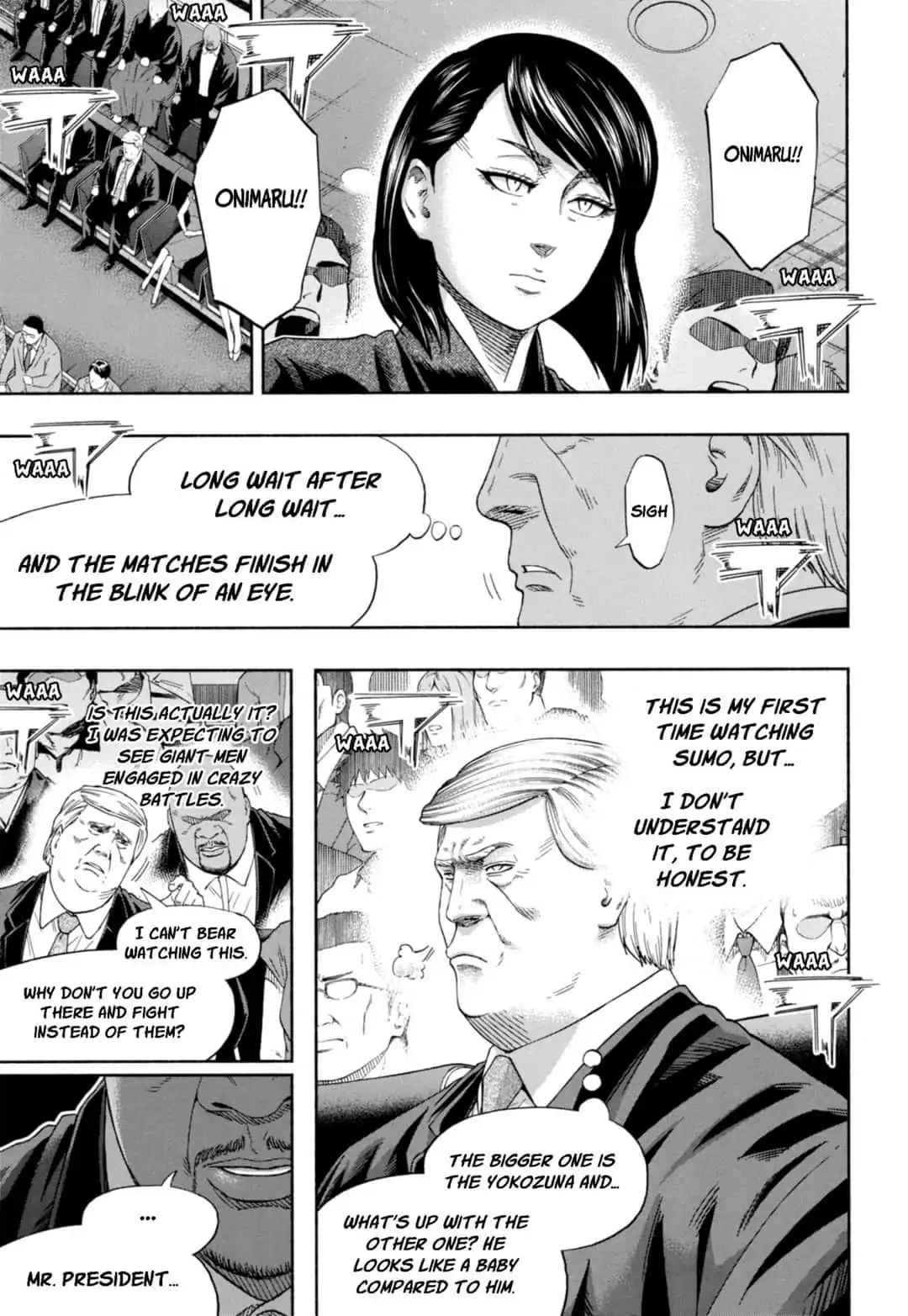 Hinomaru Sumo Chapter 247 Page 11