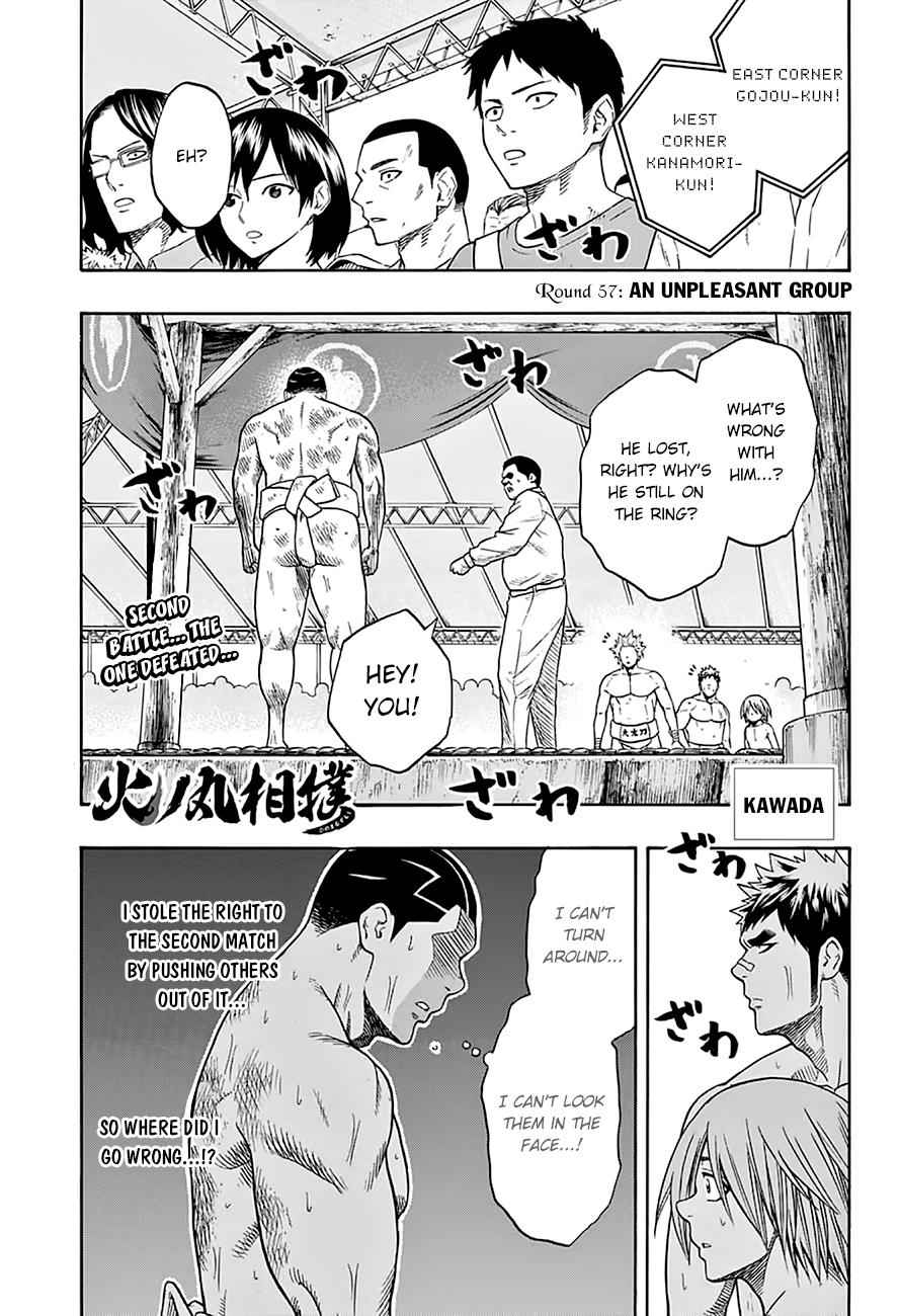 Hinomaru Sumo Chapter 57 Page 2