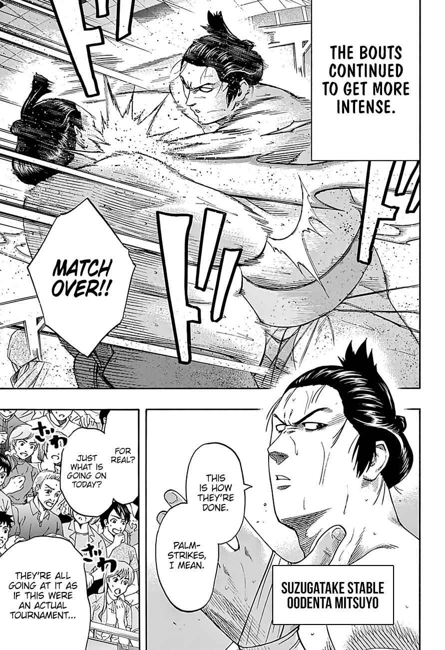 Hinomaru Sumo Chapter 186 Page 10