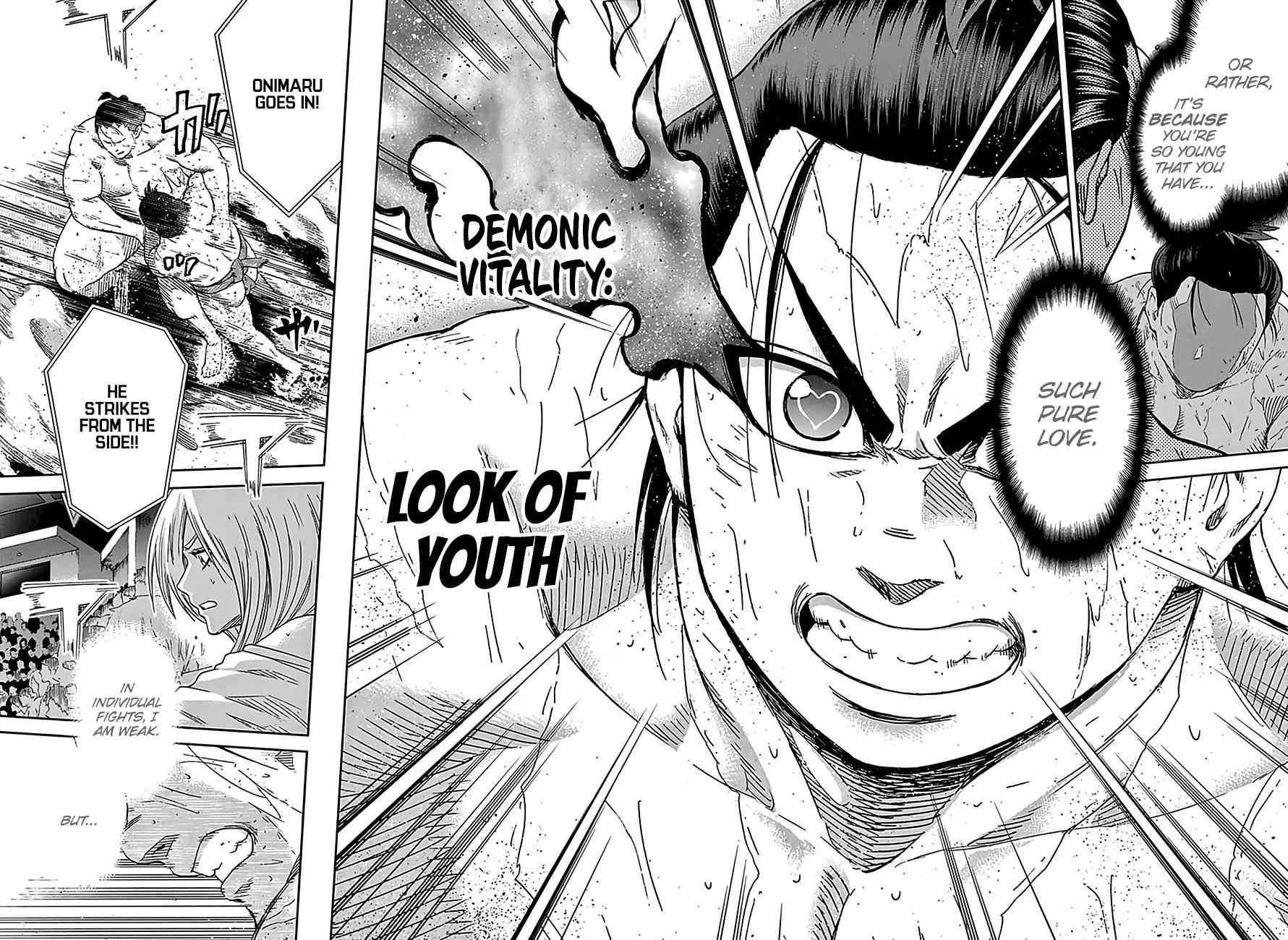 Hinomaru Sumo Chapter 217 Page 11