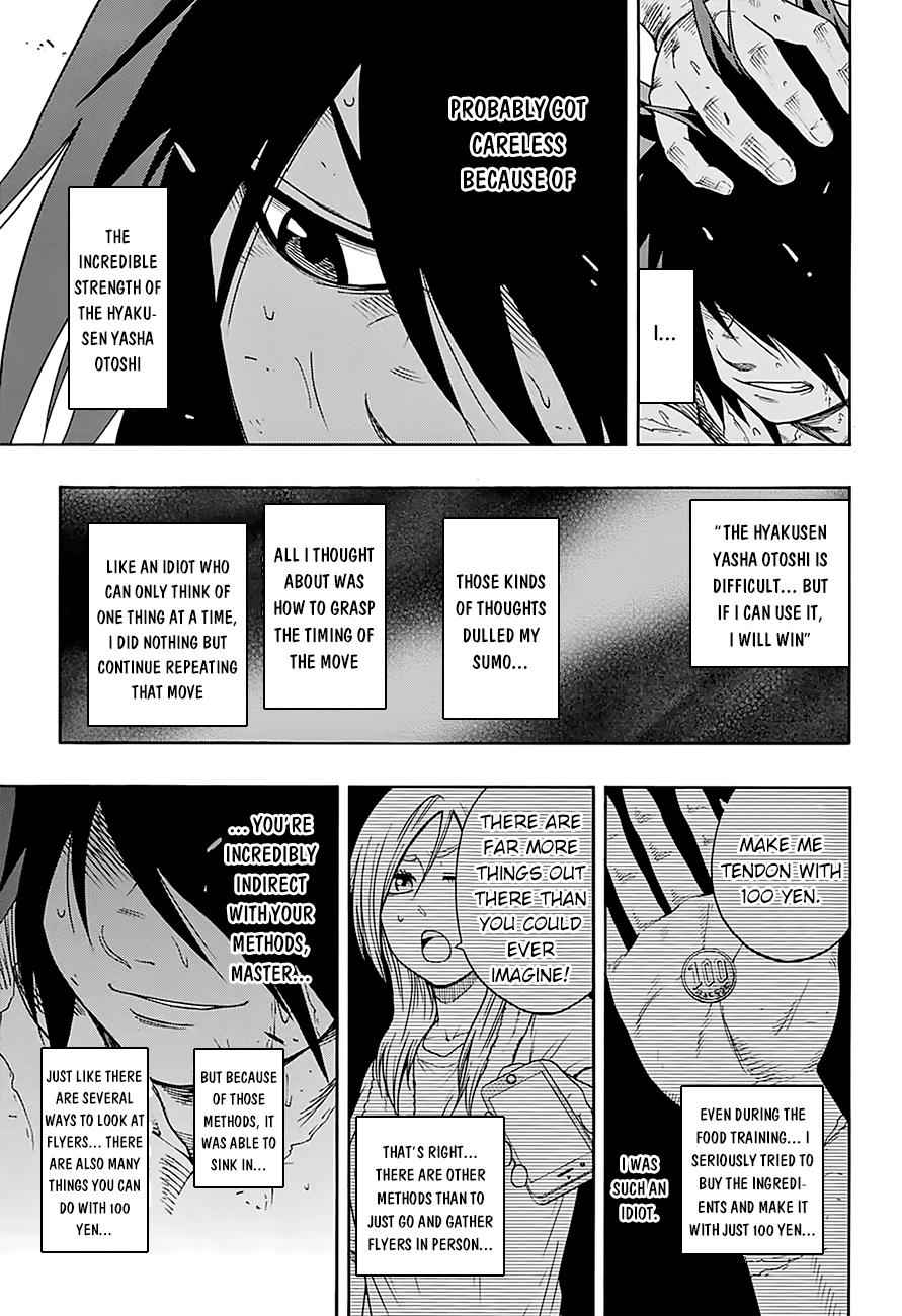 Hinomaru Sumo Chapter 86 Page 15