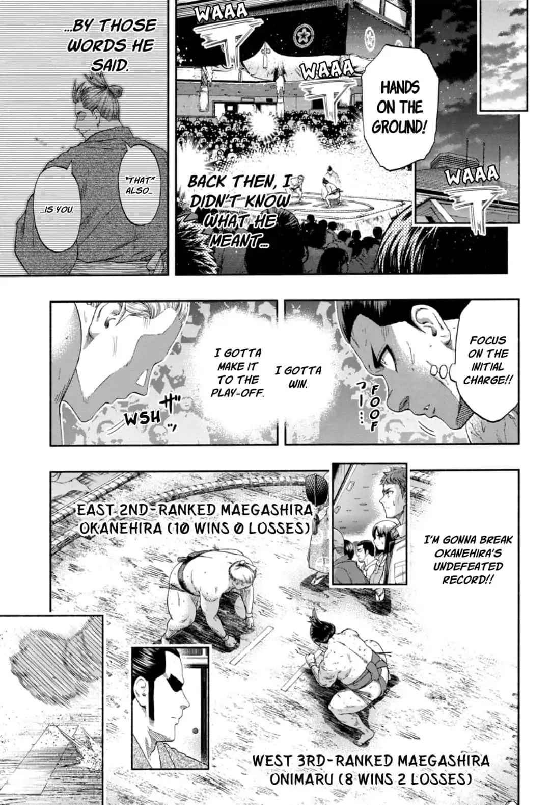 Hinomaru Sumo Chapter 233 Page 15