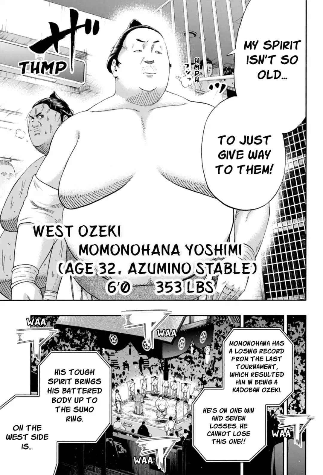 Hinomaru Sumo Chapter 232 Page 12