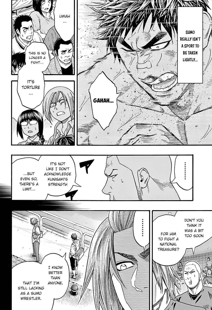 Hinomaru Sumo Chapter 102 Page 12