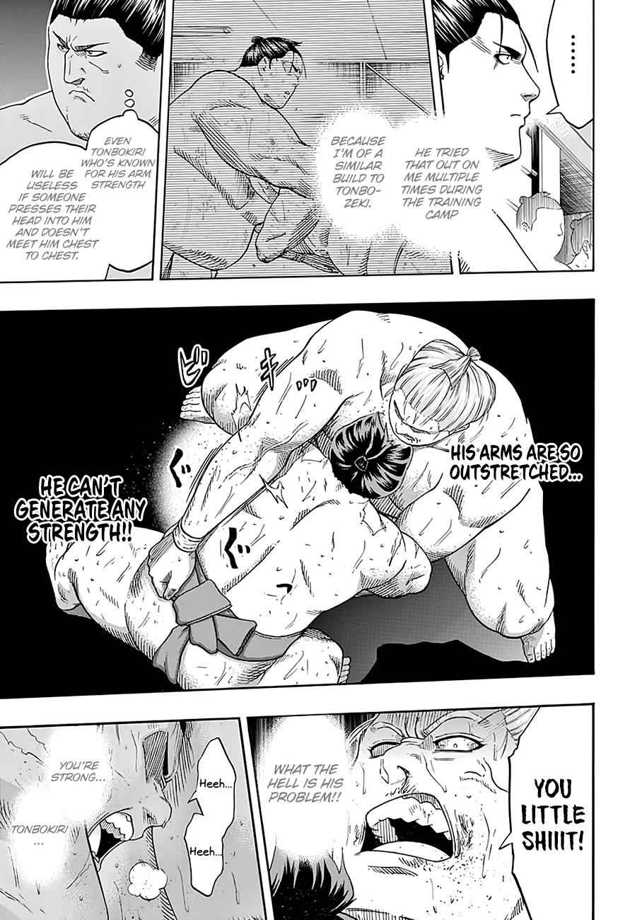 Hinomaru Sumo Chapter 185 Page 11