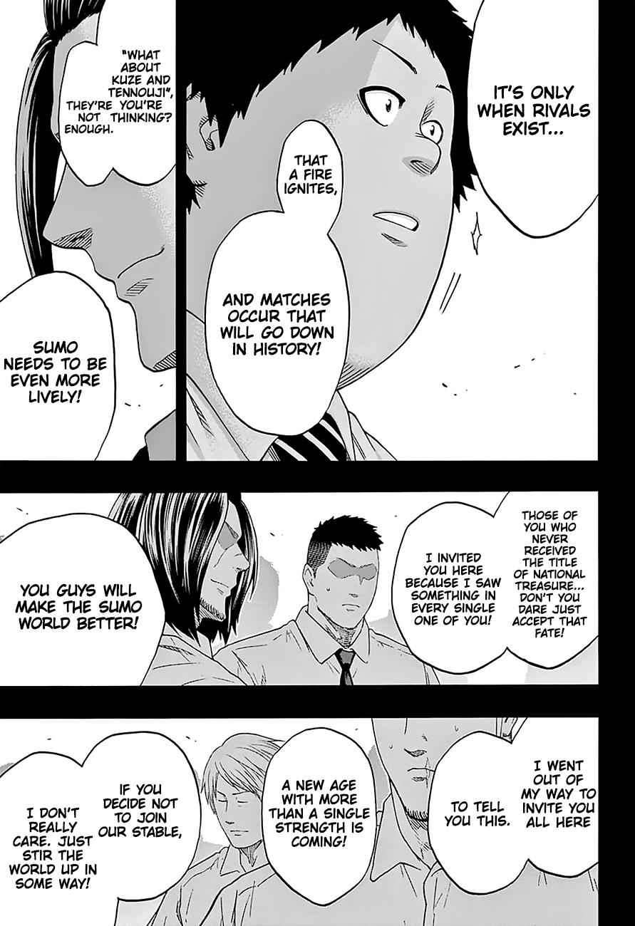 Hinomaru Sumo Chapter 157 Page 11