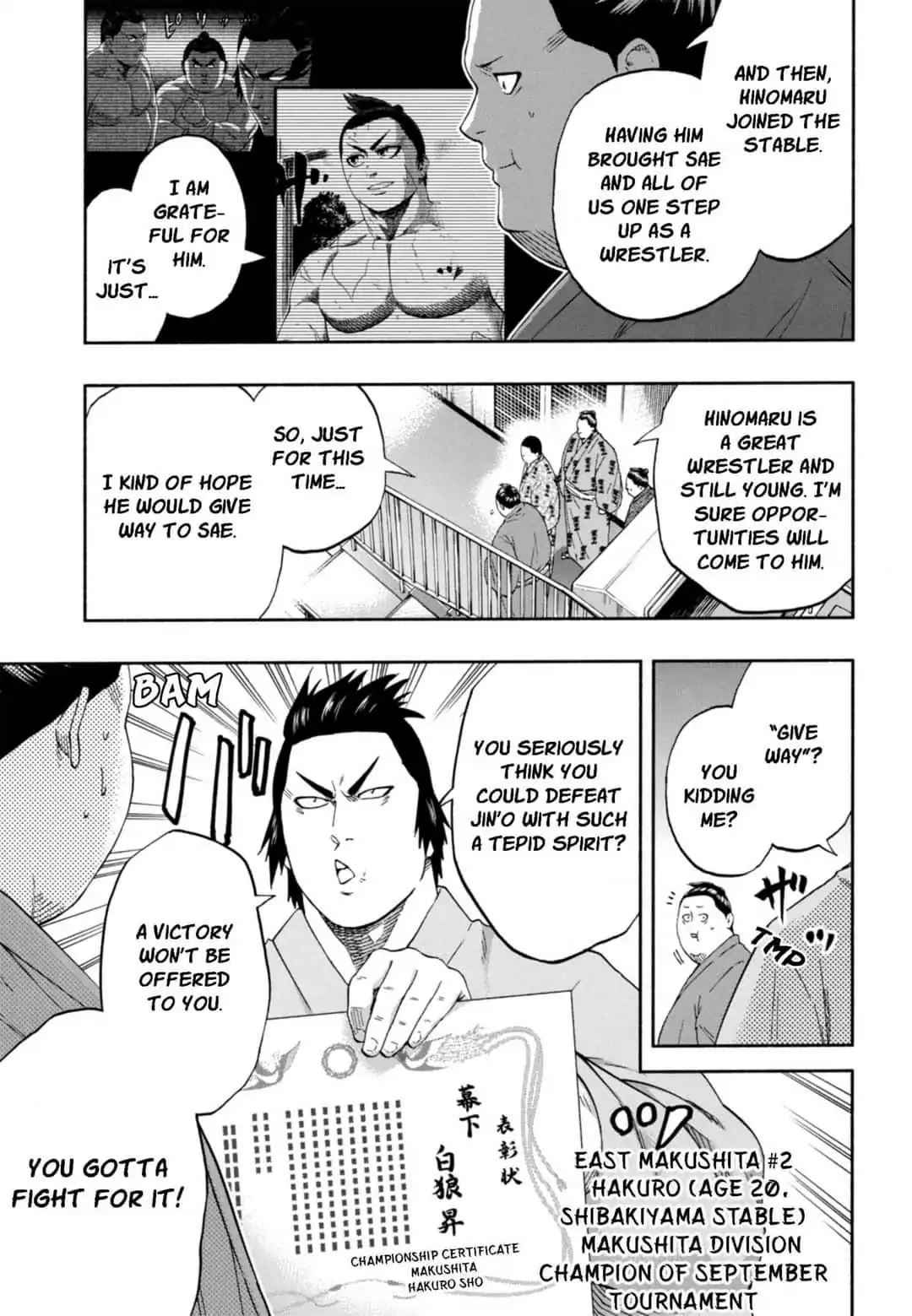 Hinomaru Sumo Chapter 245 Page 11