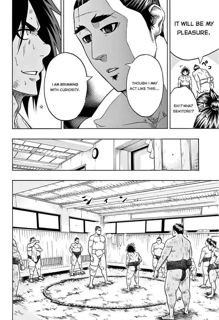 Hinomaru Sumo Chapter 42 Page 14