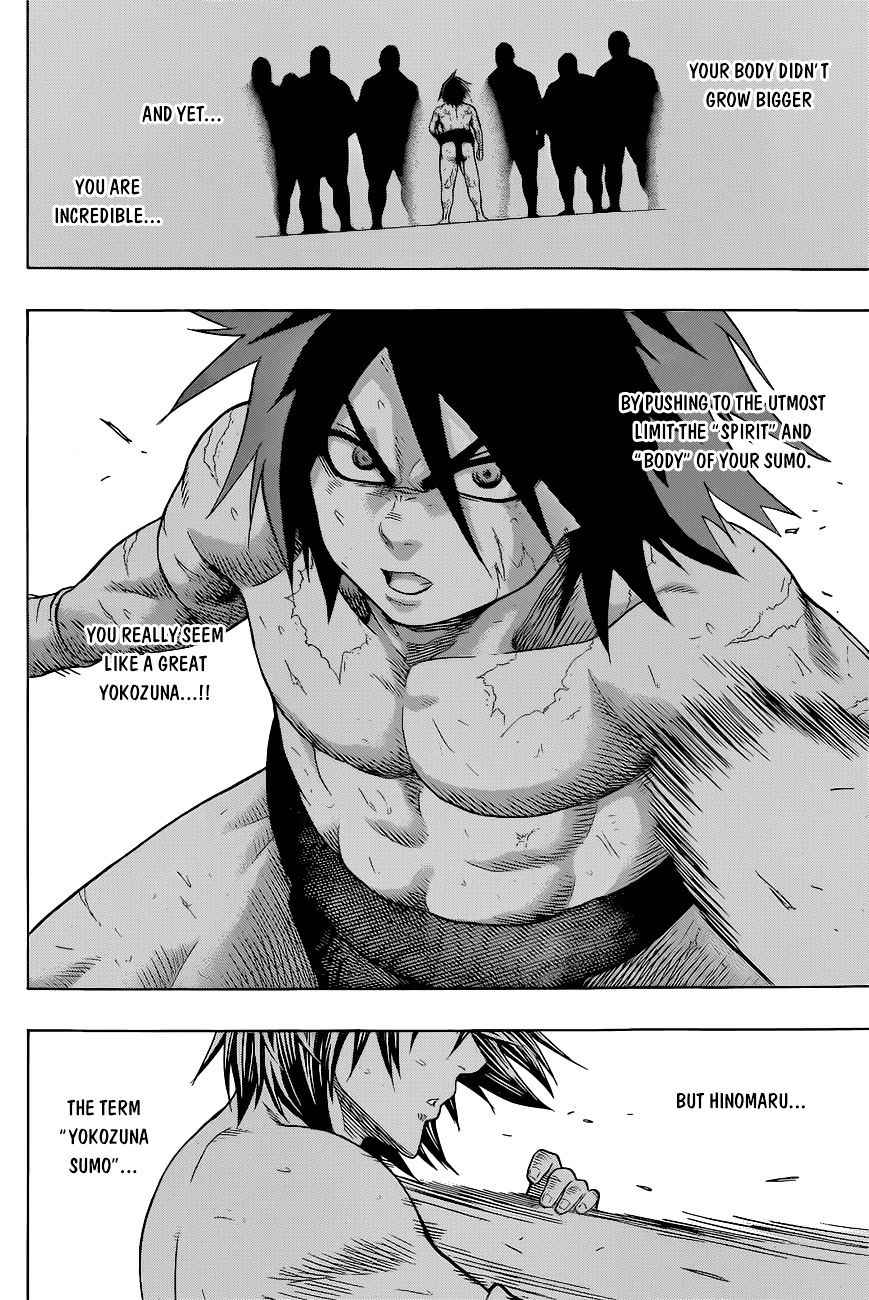 Hinomaru Sumo Chapter 36 Page 13