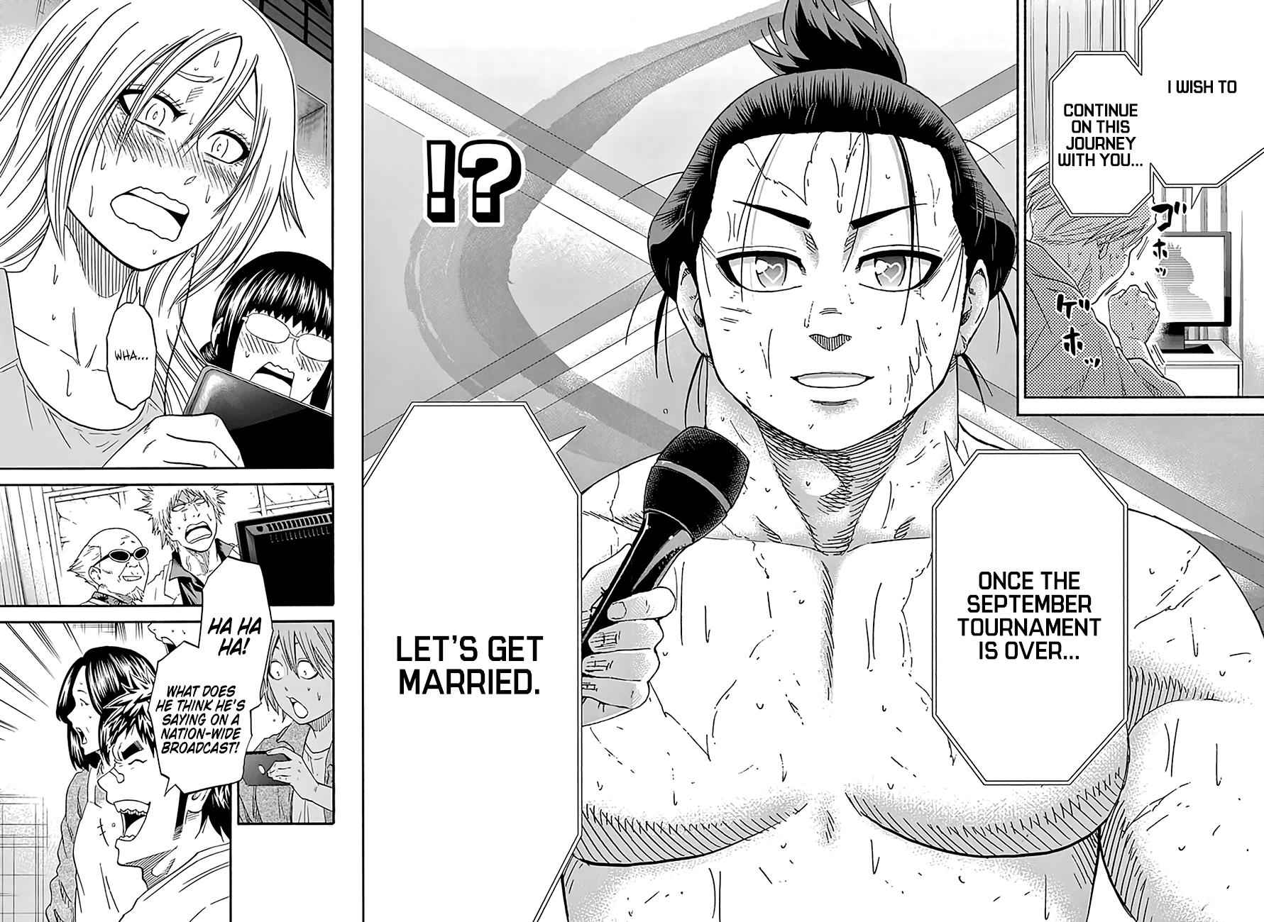 Hinomaru Sumo Chapter 218 Page 11