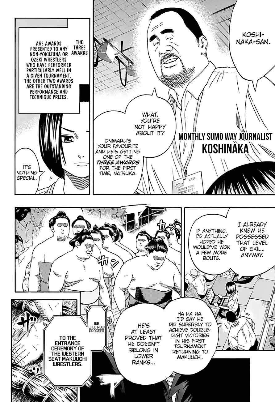 Hinomaru Sumo Chapter 166 Page 4