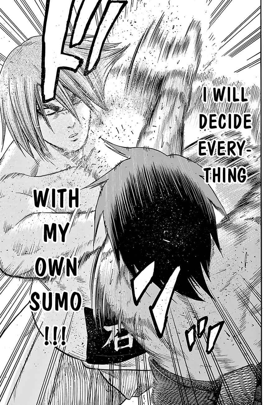 Hinomaru Sumo Chapter 66 Page 14