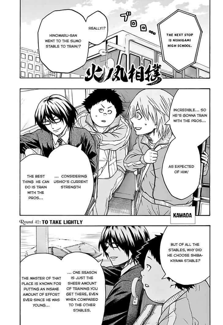 Hinomaru Sumo Chapter 42 Page 2