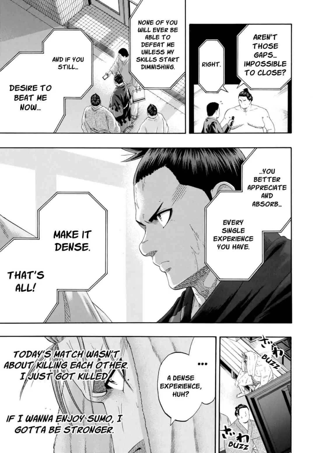 Hinomaru Sumo Chapter 236 Page 15