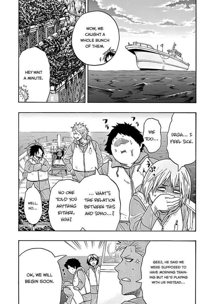 Hinomaru Sumo Chapter 39 Page 3