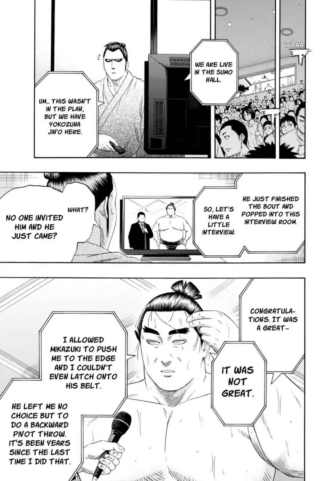 Hinomaru Sumo Chapter 236 Page 13