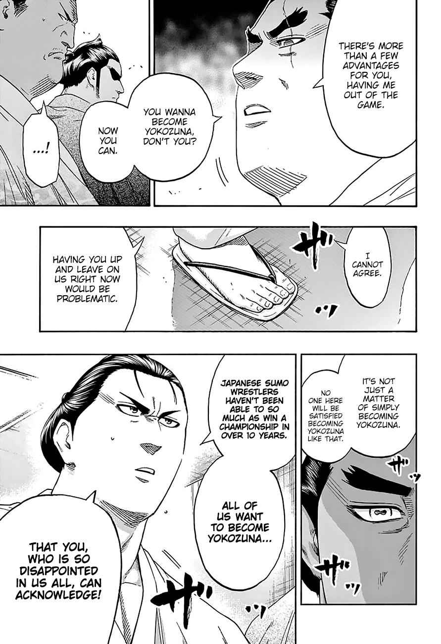 Hinomaru Sumo Chapter 168 Page 15
