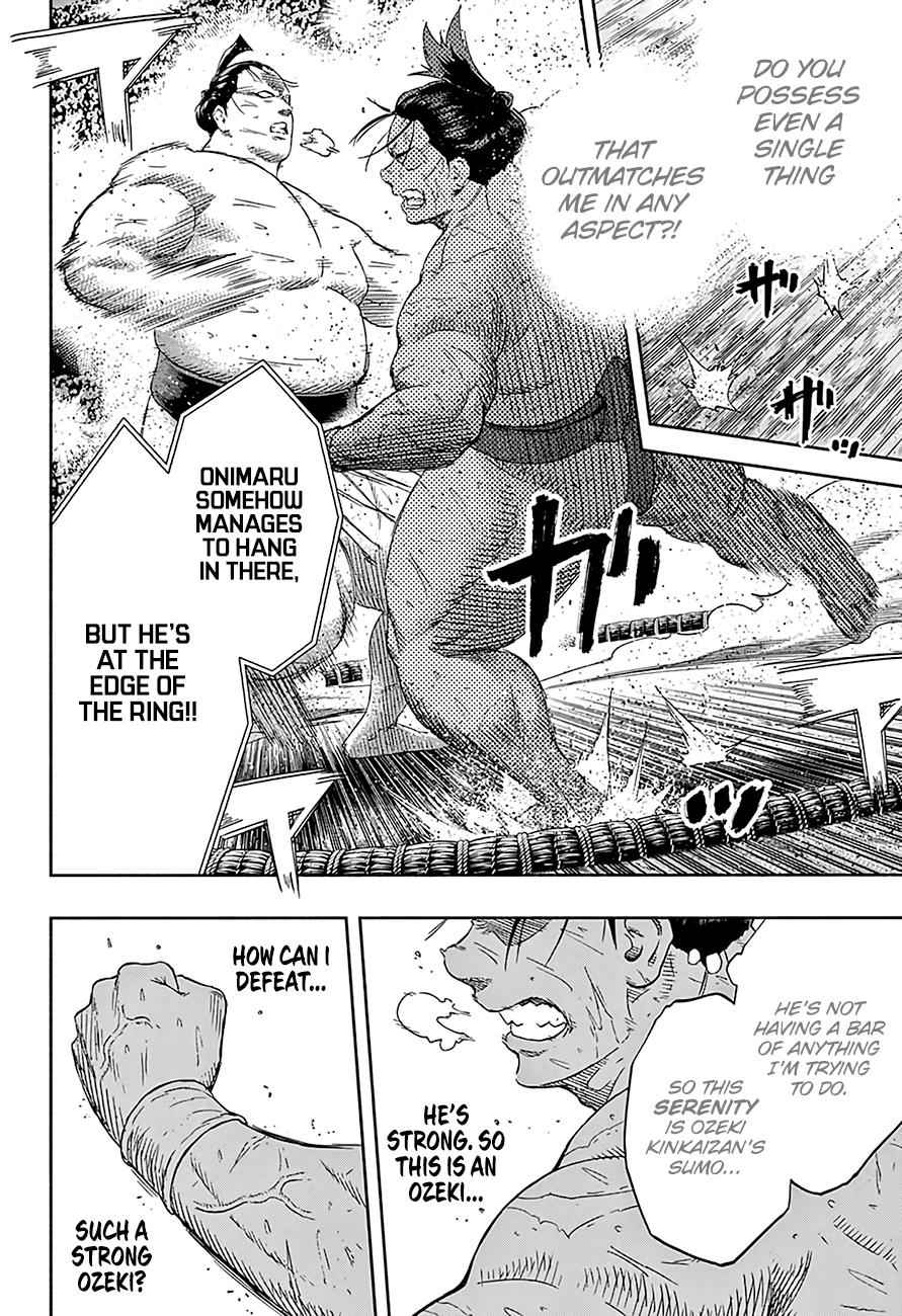 Hinomaru Sumo Chapter 216 Page 14