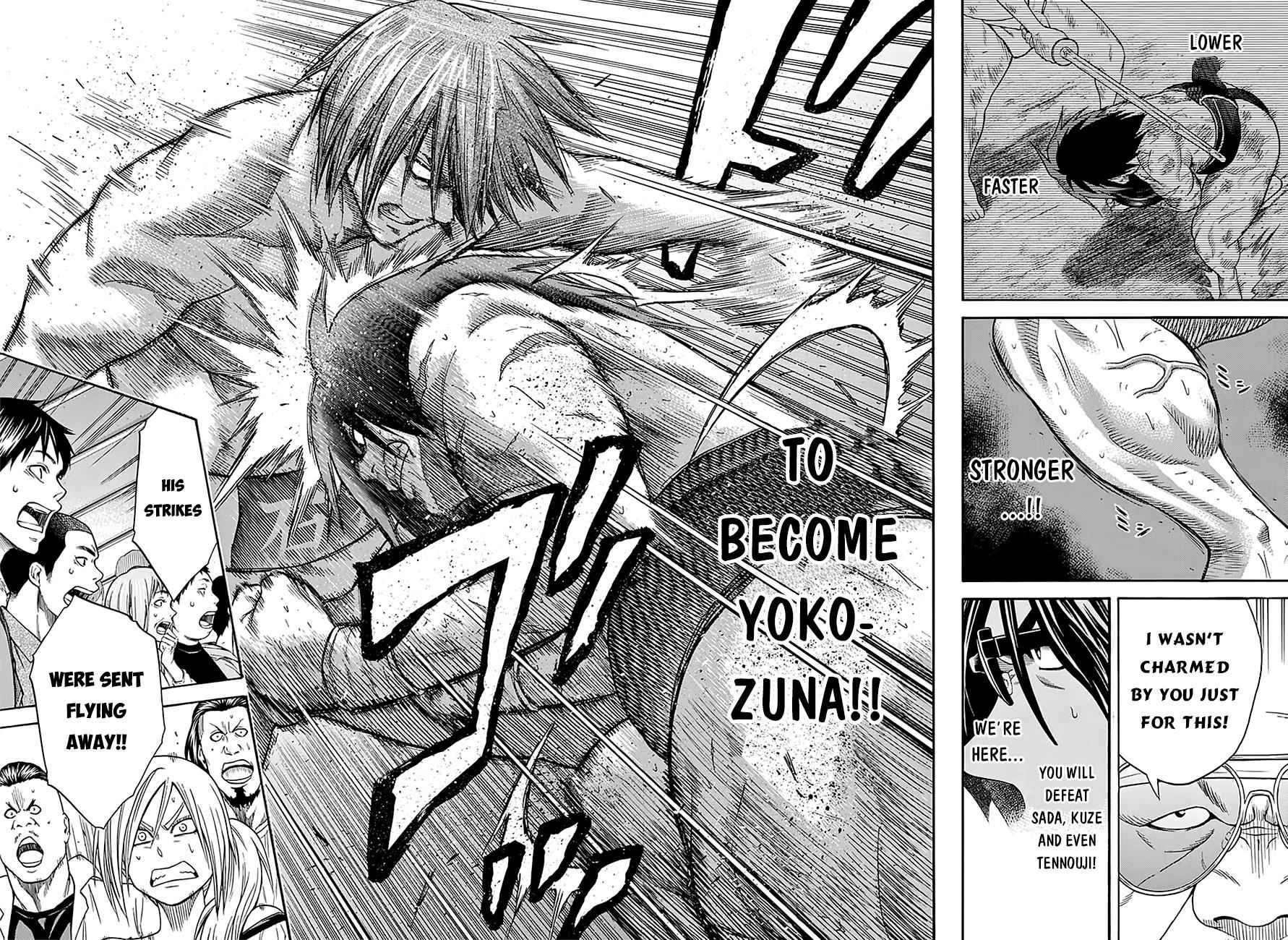 Hinomaru Sumo Chapter 64 Page 13