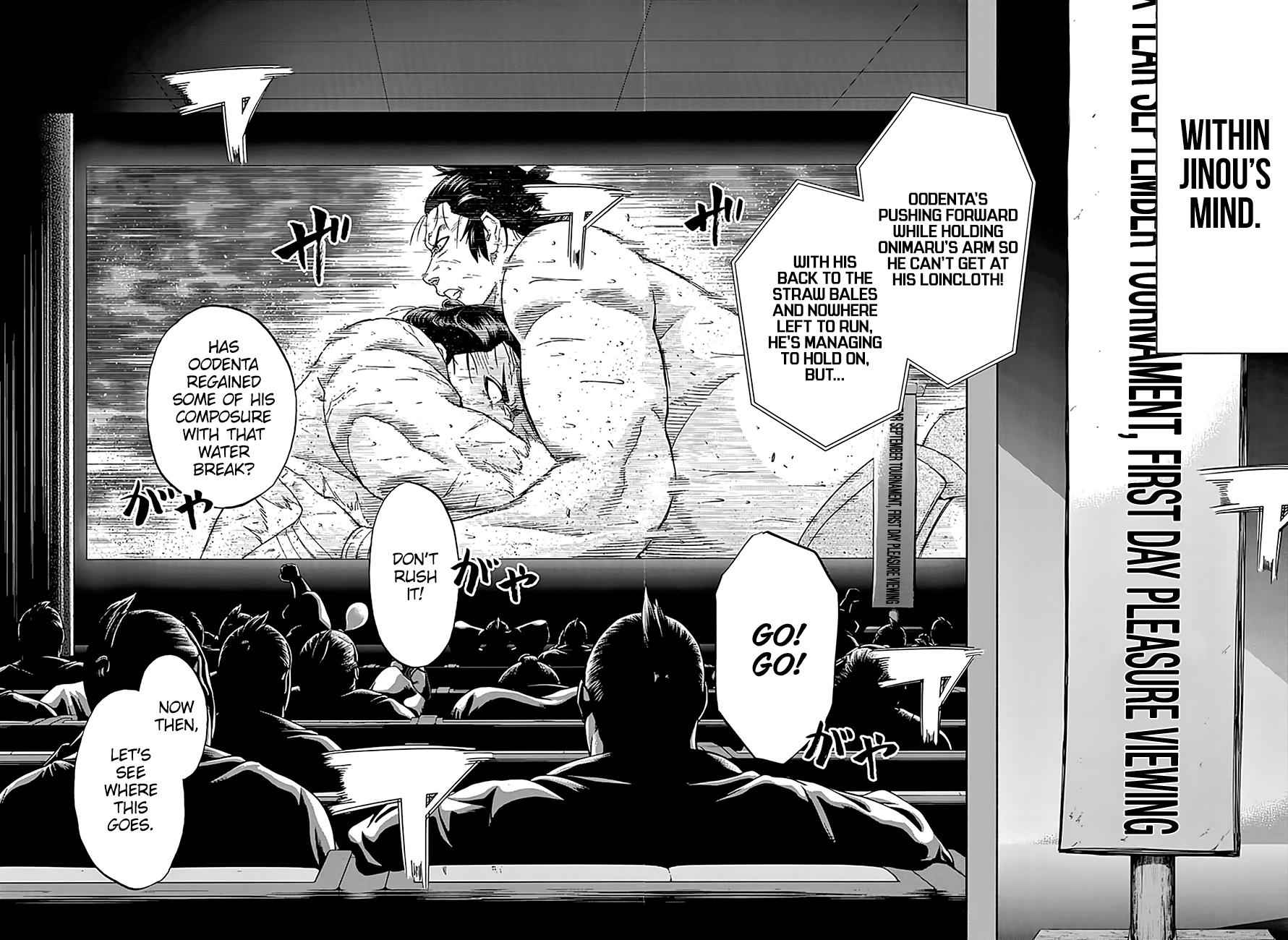 Hinomaru Sumo Chapter 196 Page 3
