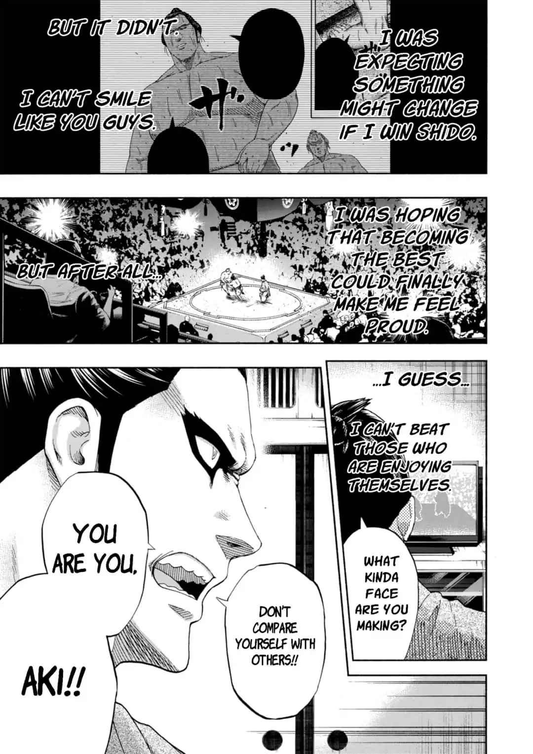 Hinomaru Sumo Chapter 234 Page 15