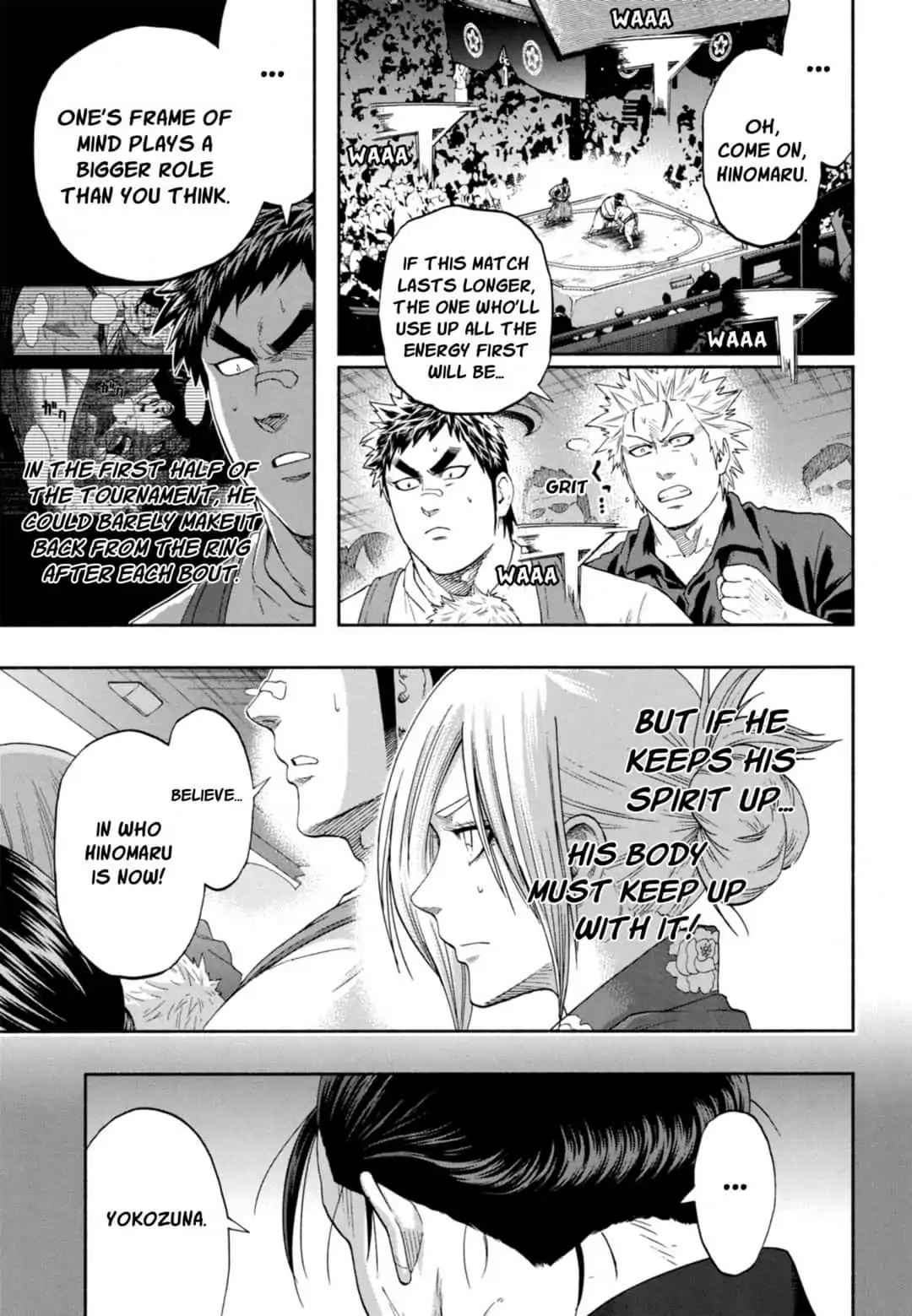 Hinomaru Sumo Chapter 248 Page 11