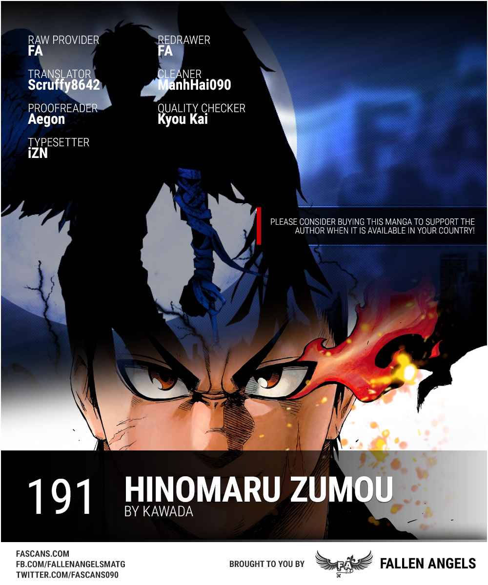 Hinomaru Sumo Chapter 191 Page 1