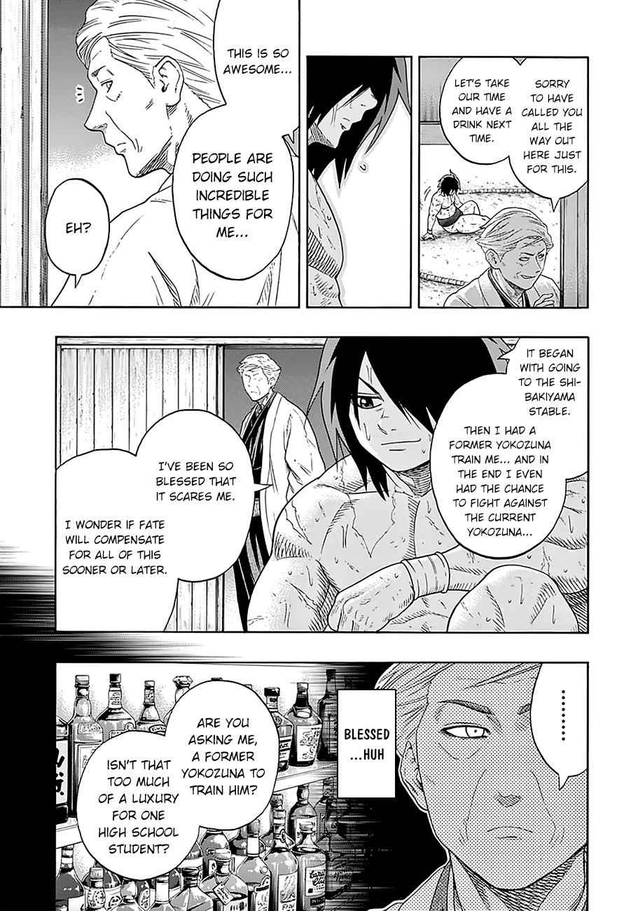 Hinomaru Sumo Chapter 87 Page 13