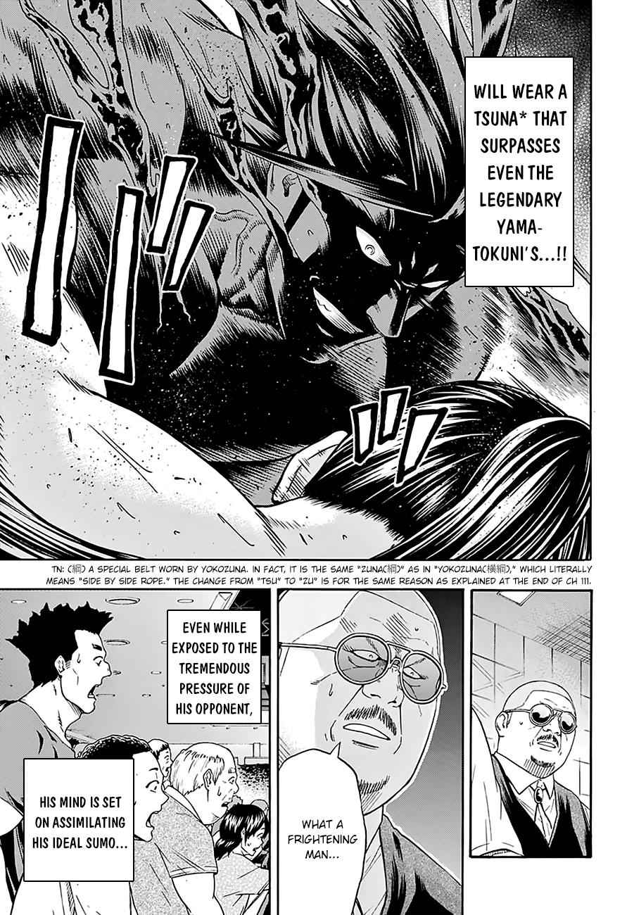 Hinomaru Sumo Chapter 112 Page 10
