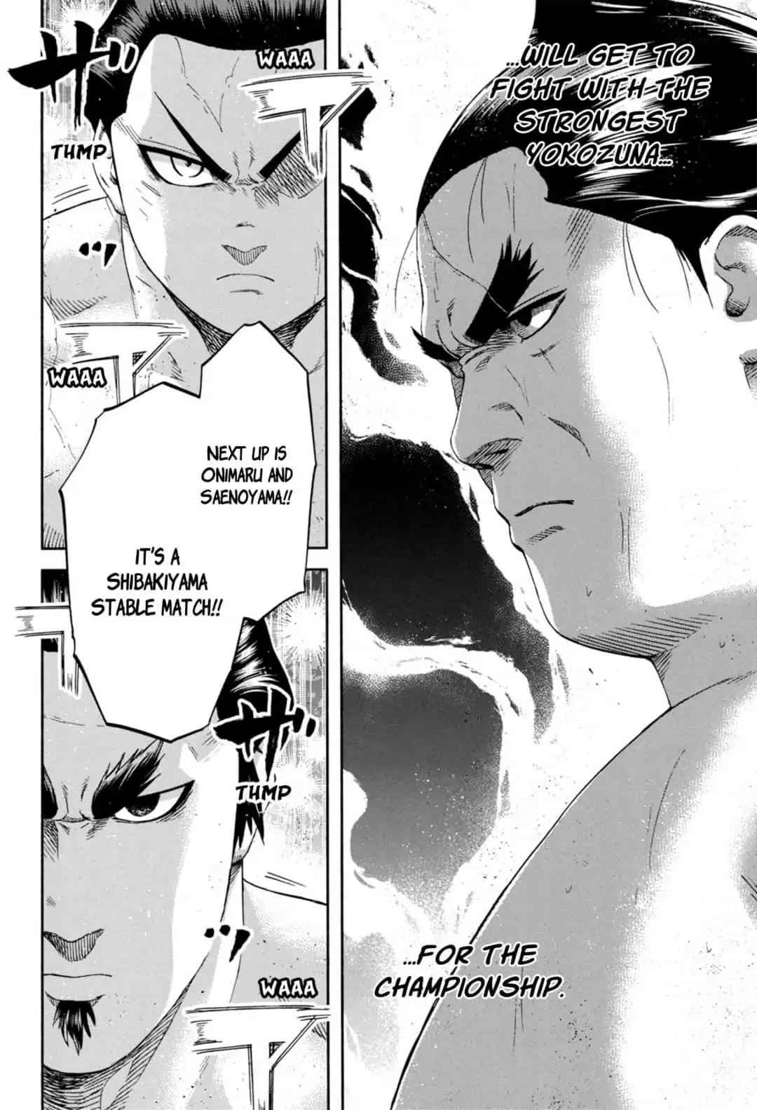 Hinomaru Sumo Chapter 245 Page 8