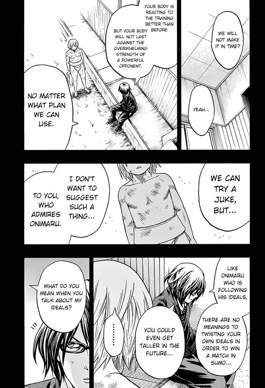 Hinomaru Sumo Chapter 53 Page 15