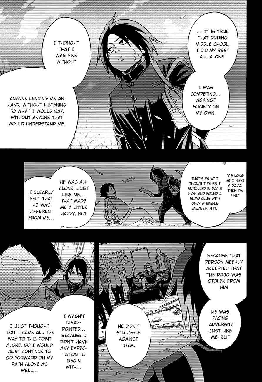 Hinomaru Sumo Chapter 72 Page 15