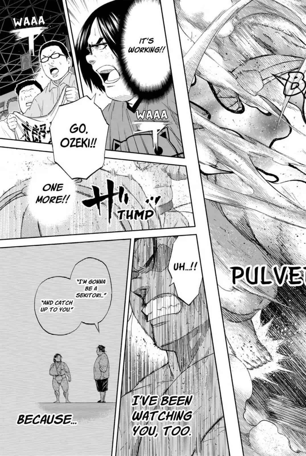 Hinomaru Sumo Chapter 242 Page 12