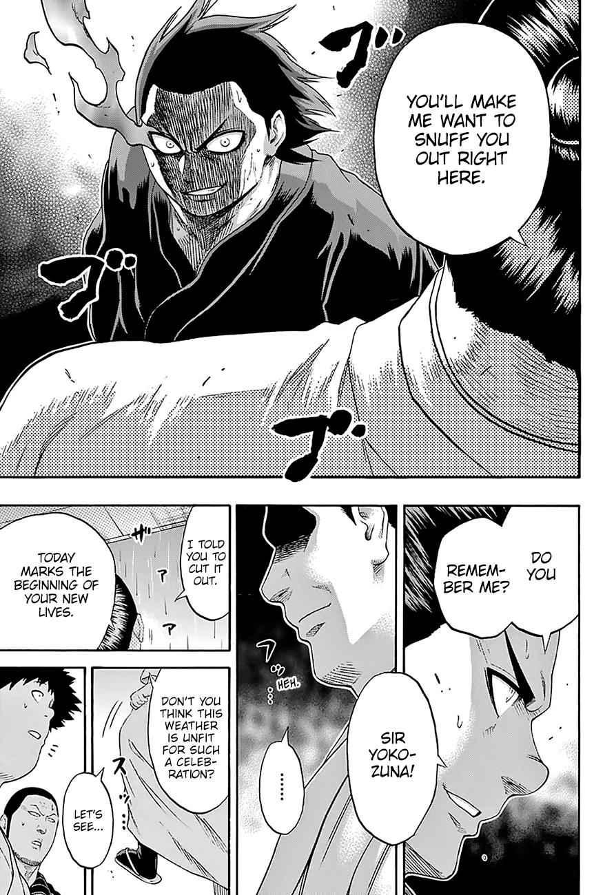 Hinomaru Sumo Chapter 158 Page 15