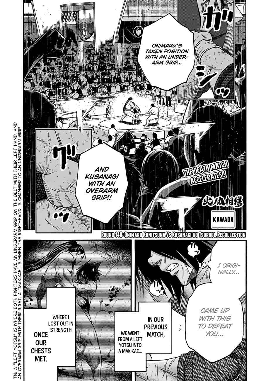 Hinomaru Sumo Chapter 148 Page 2