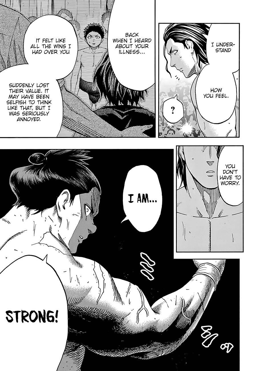 Hinomaru Sumo Chapter 164 Page 12