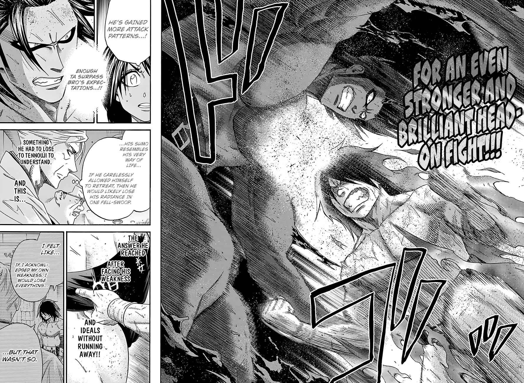 Hinomaru Sumo Chapter 129 Page 15